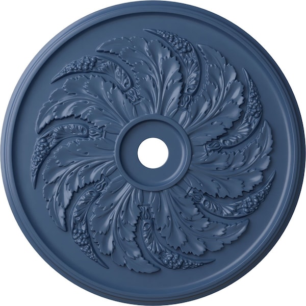Ekena Millwork Sellek Ceiling Medallion (Fits Canopies up to 9"), Hand-Painted Americana, 42 1/8"OD x 1 7/8"P CM42SKAMF - main